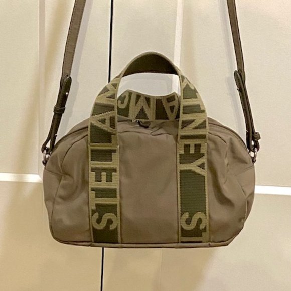 Stella McCartney Boston Bag, Like New, Sage/Army Green - Picture 2 of 11